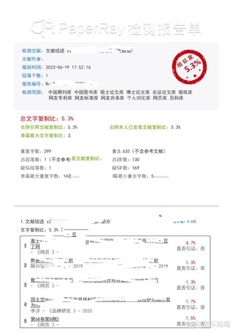 硕士论文查重